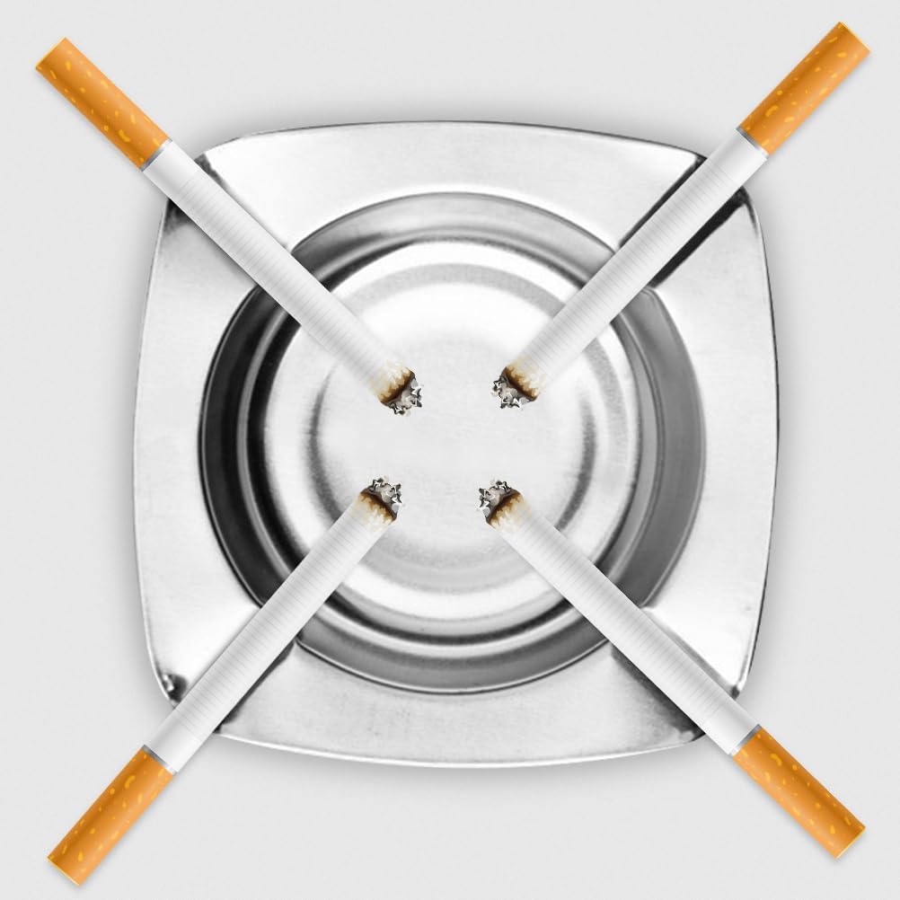 Stainless Steel Ashtray 'OrdersOwn' - For the Traveling Smoker