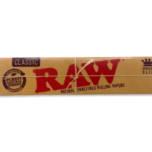 Raw Classic King Size Slim Rolling Paper - 50 Papers